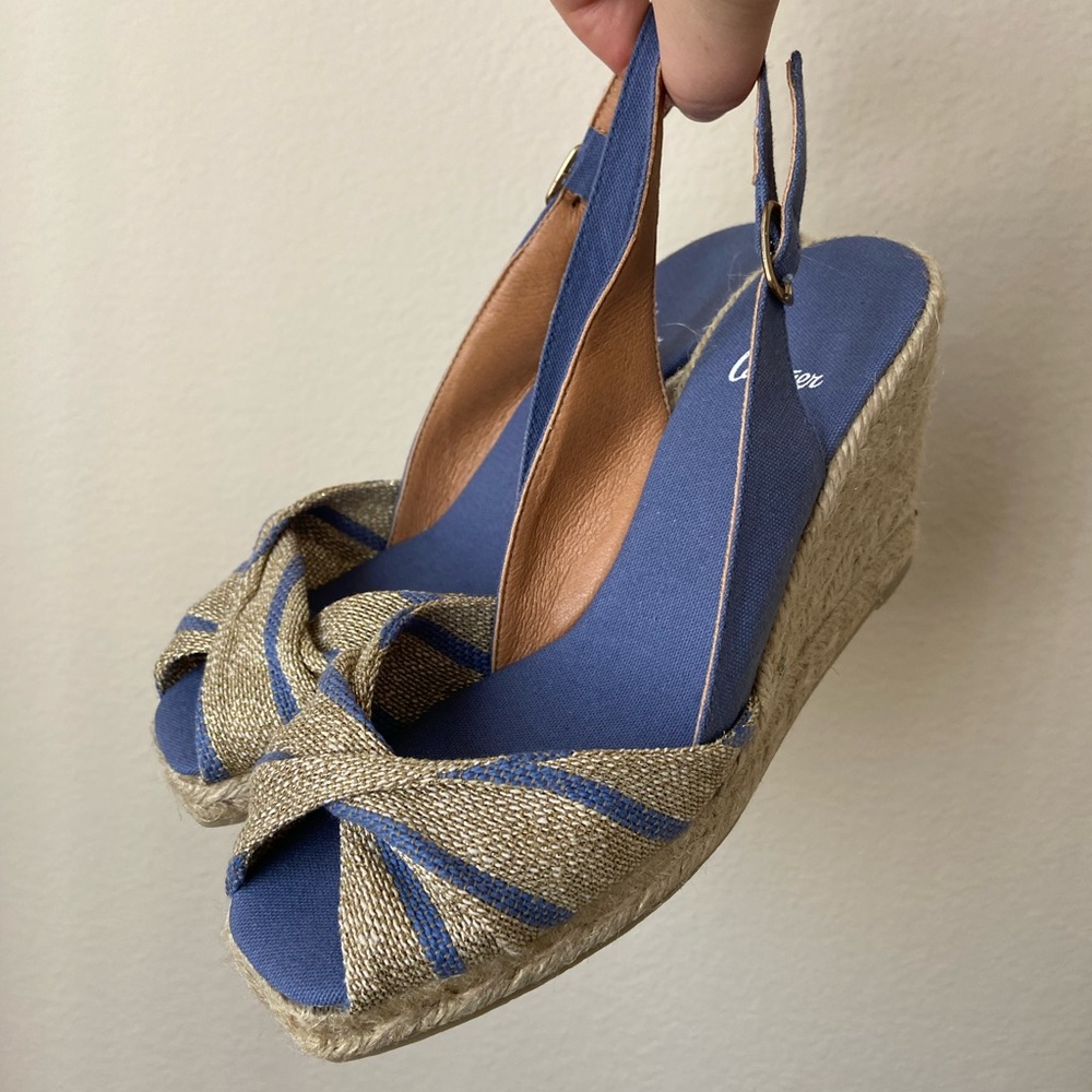 Castaner Casper wedge espadrille, size 36